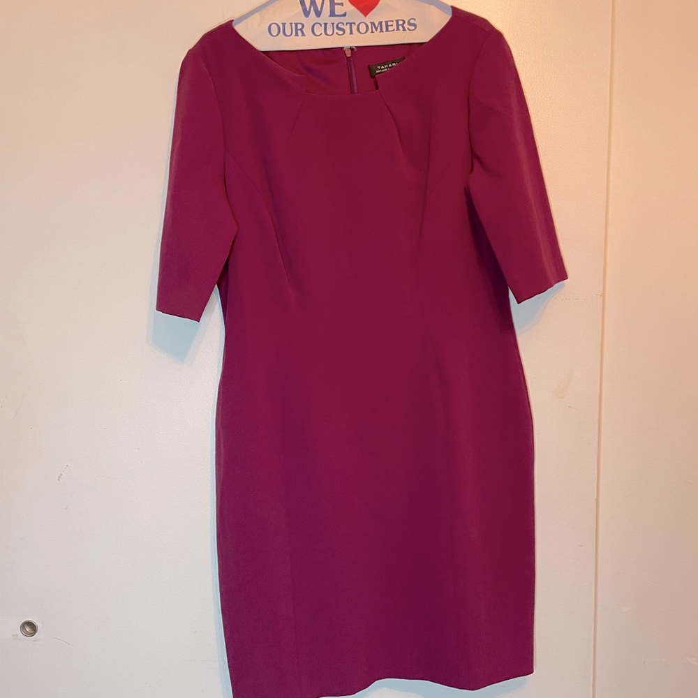 Tahari Dress Purple Size 12 never worn